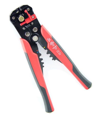 8-Inch Multifunction Wire Stripper and Cable Stripper with ProTouch Grips (Red)
