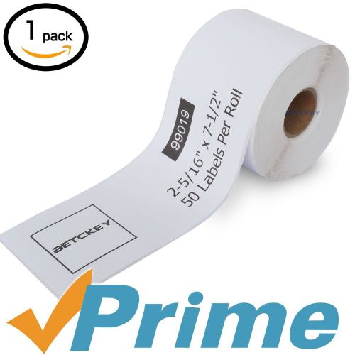 1 Rolls Dymo 99019 Compatible Internet Postage Labels 2-5/16&#034; x 7-1/2&#034; 01-Roll