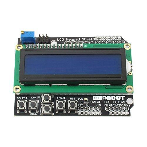 uxcell® Keypad Shield 1602LCD Display Module for Arduino MEGA 2560 UNO R3 A005