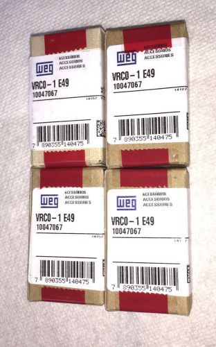 4 Pcs  New Sealed WEG VRCO-1 E49 Surge suppressor, varistor circuit