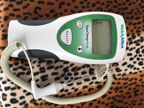 Welch allyn suretemp plus 690 thermometer w/temp probe for sale