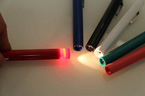 Risemart colored disposable penlight with pupil gauge(pack of 6) for sale