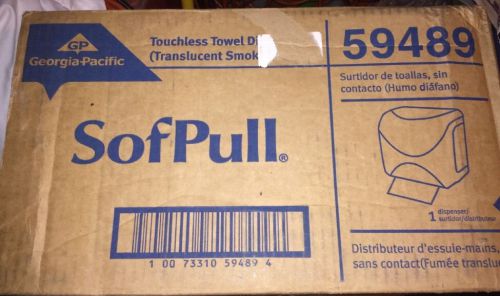 SofPull by Georgia-Pacific, Touchless Towel Dispenser (Translucent Smoke) 59489