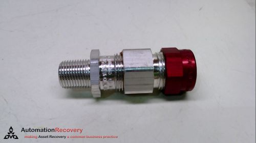 Cooper crouse-hinds tmcx165 terminator cable fitting, size: 1/2&#034; npt,, s #226528 for sale