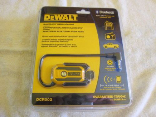 DEWALT DCR002 Bluetooth Radio Adaptor in Sealed Packaging