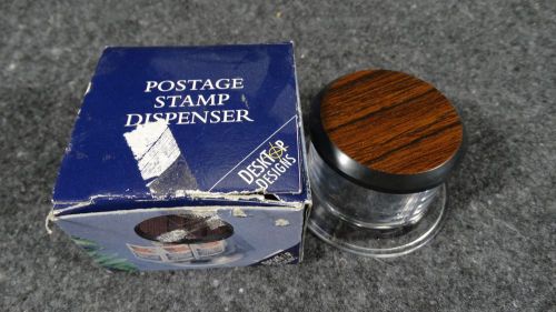 (B8) Postage Stamp Holder Desktop Roll Dispenser by Desktop Designs Original Box