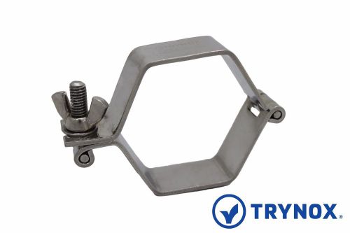 Sms sanitary stainless steel 3&#039;&#039; 304 hinged pipe hanger trynox for sale