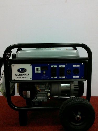 Subaru SGX3500 3200 W Portable Gas Generator A Powerhouse Great For Home