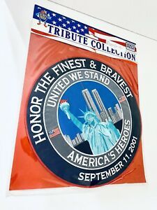 Heroes Pride Tribute Collection United We Stand New York 5&#034; Emblem Patch