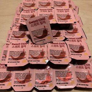 LOT of 48 SWEET CHILI 2021 Limited edition McDonald’s BTS X Meal dips Sauce Tubs