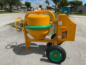 12 cubic feet, Cormac concrete mixer with 7 Hp diesel engine