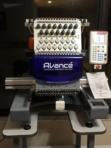 Avance commercial embroidery machine