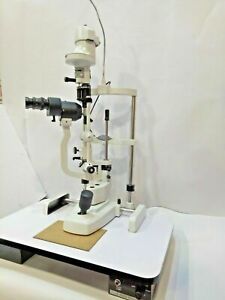 Free Shipping New 2 Step Haag Type Slit Lamp with Accessories Best Brand Offer