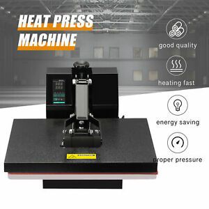 16&#034;x20&#034; High Pressure Heat Press Machine Sublimation Transfer Printing LCD Timer