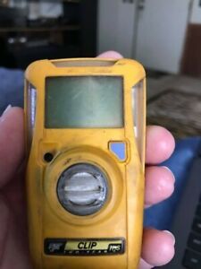 BW h2s Monitor 2 year Clip. Yellow 