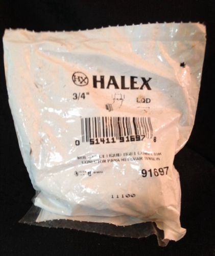 New halex 91697 90 degree liquid-tight connector, 3/4&#034; (mke19) for sale