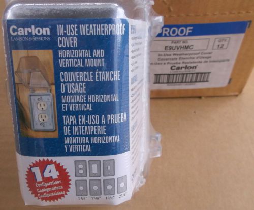 Carlon E9UVHMC In Use Weatherproof Cover  -  Box of 12