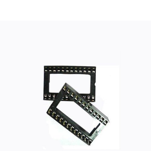 60pcs brand new 24 pin ic dip socket adaptor wide solder type for sale