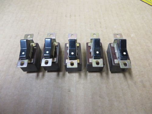 ROCKER SWITCH 5 pieces UNUSED 6 terminal 2 position 120v-3A  5 pieces