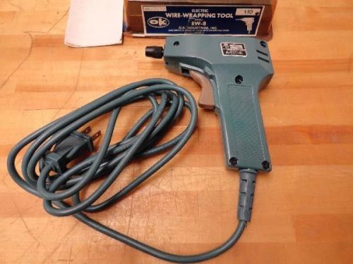 Ok industries electric wire wrapping tool model ew-8 for sale