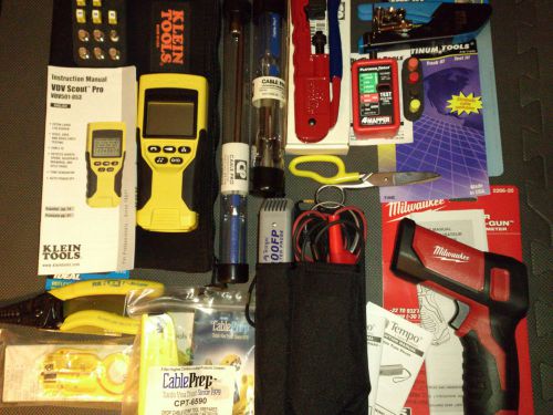 Klein, Ideal, Fluke amazing condition tools for sale