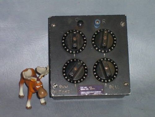 Leeds &amp; Northrup Company Calibrator Cat No 4776