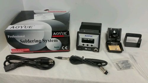AOYUE 9378 Programmable Digital Soldering Station w/ 10 tips - Never Used