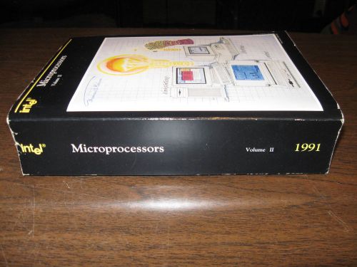 Data book: Intel Microprocessors, Volume II, 1991