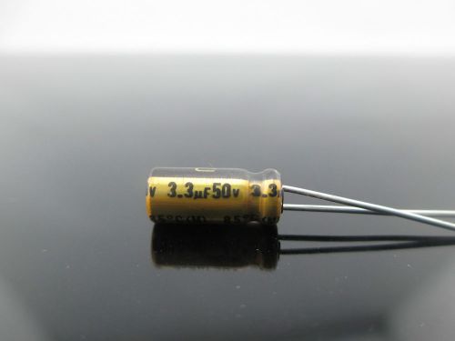 JAPAN 2pcs Nichicon MUSE FG(Fine Gold) 3.3uf 50v Audio Capacitor for audio cap