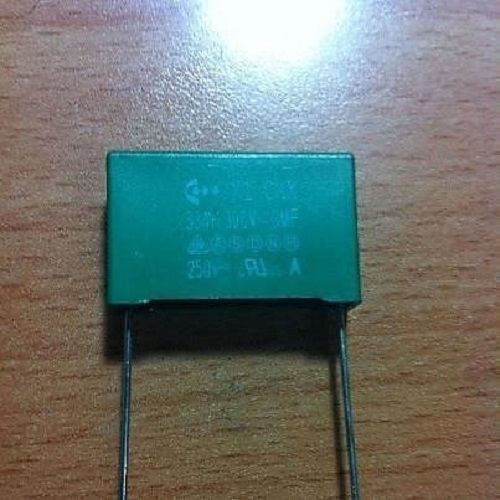 Polypropylene safety capacitor x1 0.33uf 300v 26.5*16.5*7mm,p=22.5mm 10pcs/lot for sale