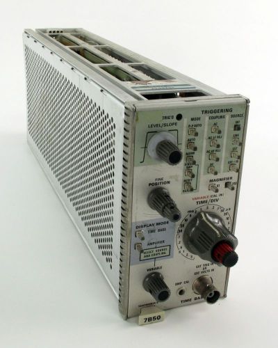 Tektronix 7B50 Time Base Plug-In 100 MHz