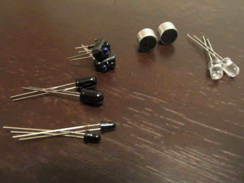 Arduino Sensor Bundle- Photo Transistors, Condenser Mic, Plus More..