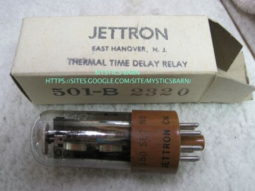 JETTRON 501-B2320 THERMAL TIME DELAY RELAY