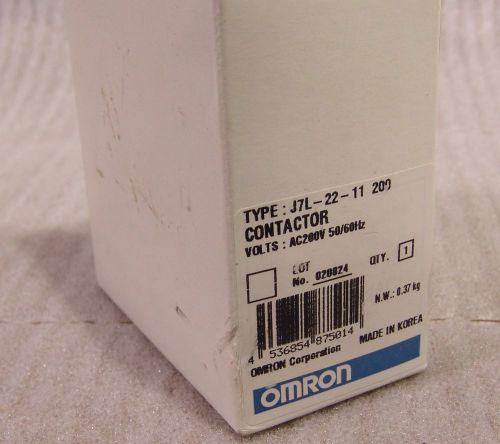 Magnetic contactor Omron J7L-22-11 , 11kw unused