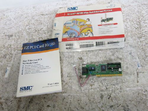 SMC 1255TX/LP T124900753 10/100 Mbps ETHERNET PCI NETWORK CARD, NEW