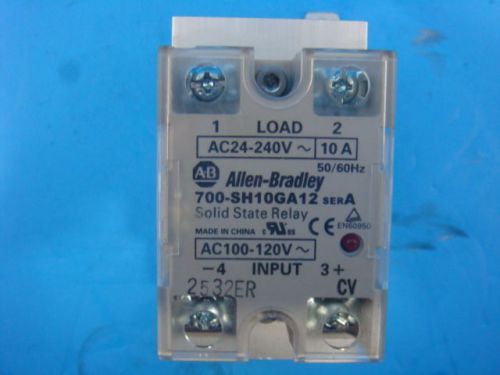 Allen bradley solid-state relay 700-sh10ga12, 700sh10ga12, new no box for sale