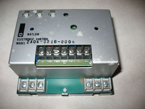 WATLOW ELECTRONIC CONTROL MODEL 2A04-081B-0006