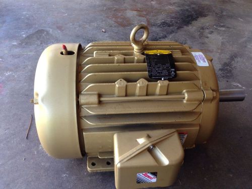 Baldor 20hp motor super-e tefc 256t for sale