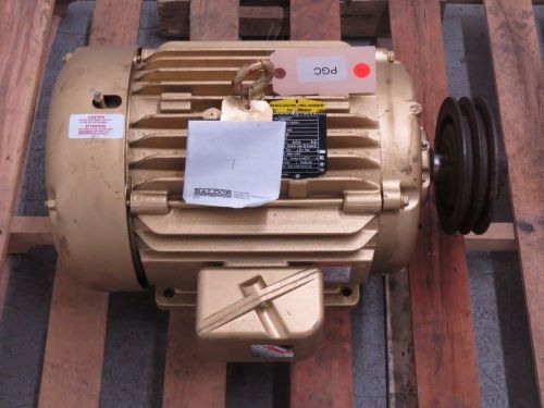 Baldor em2334t super-e 20hp 230/460v-ac 1765rpm 256t 3ph ac motor b326831 for sale