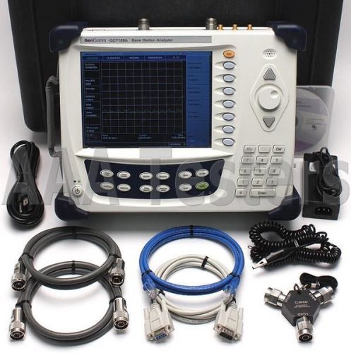Gencomm gc7105a base station &amp; cable antenna e1 t1 interference analyzer wibro for sale