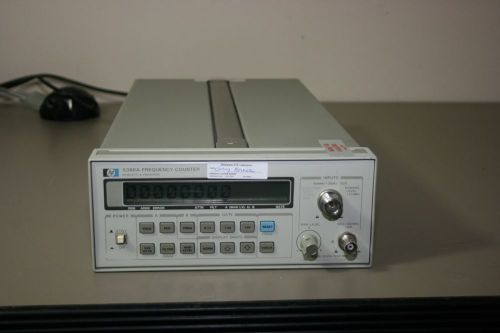 Hp 5386a frequency counter, 3ghz, in great working condition. warranty for sale