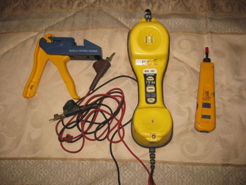 Linesman harris ts44 deluxe telephone test for sale