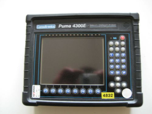 Puma 4300e portable field datacom/telecom analyser for sale