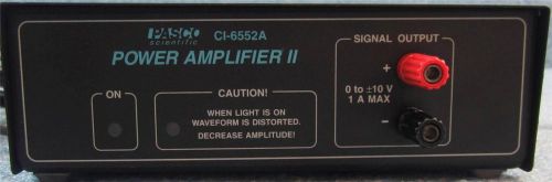 Pasco Scientific Power Amplifier II CI-6552A
