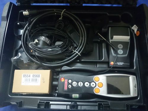 Testo 330-2ll (0632 3307) commercial/industrial combustion analyzer kit used for sale