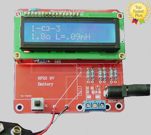 Capacitance esr inductance resistor lc meter tester npn pnp mosfet m168 diy kit for sale