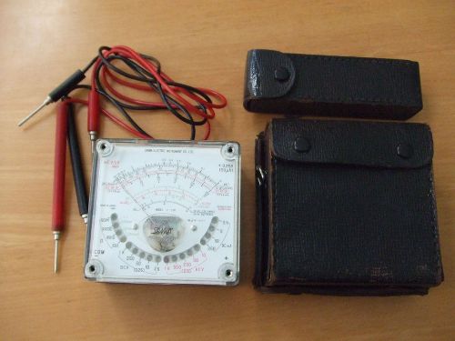 Vintage multimeter SANWA Model F-7TR. 1966 Japan.For parts or repairs.