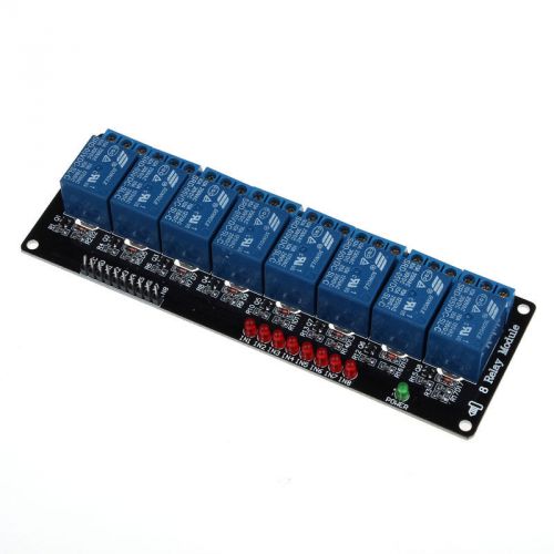 8 channel 5v relay shield optocoupler for arduino module board expansion elegant for sale