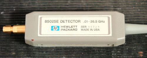 Agilent / HP 85025E .01 to 26.5 GHz Detector with Option 001 APC-7 Connector