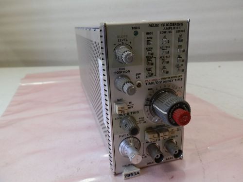 Tektronix 7B53A Dual Time Base Plug-In Rack Module for 7000 Series Oscilloscope